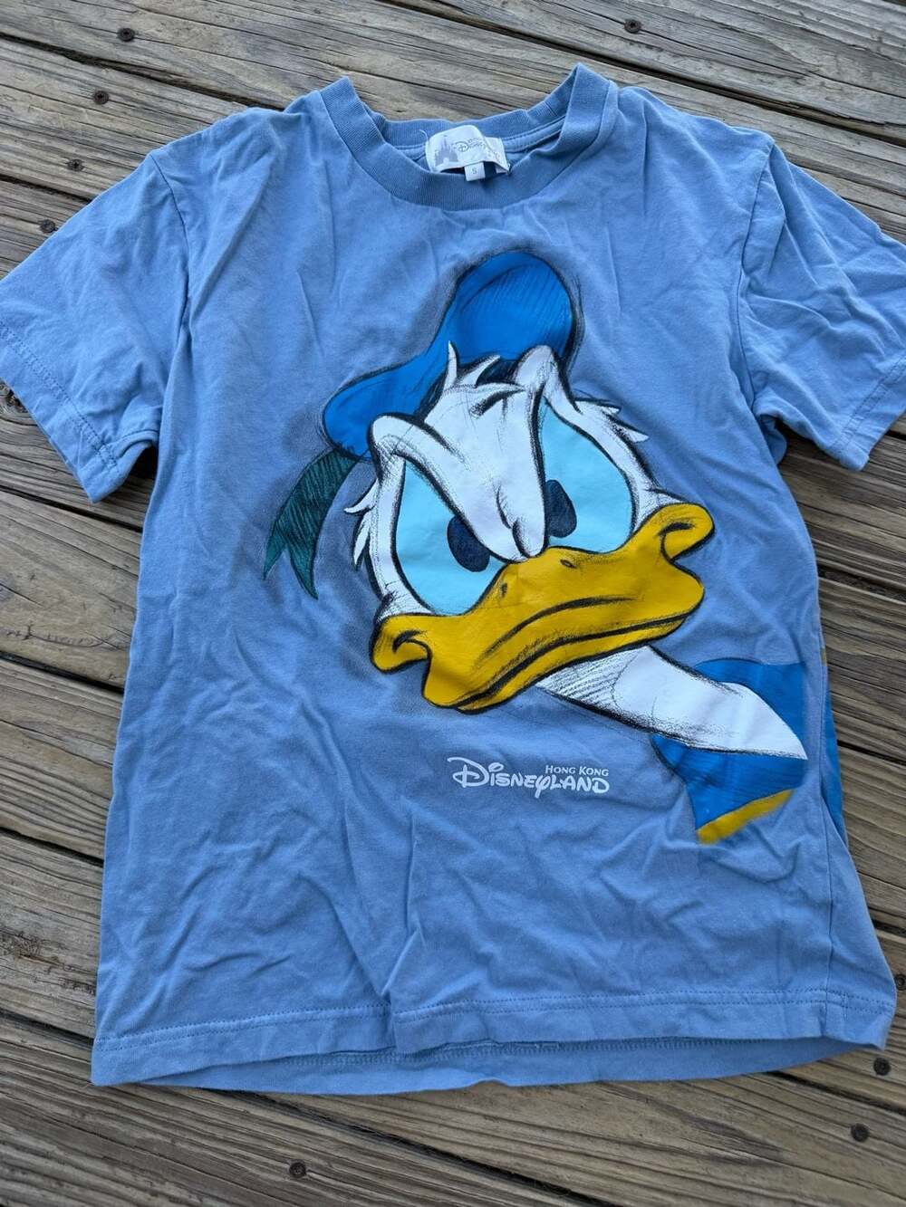 Hong Kong Disneyland Donald Duck Graphic T-Shirt Size S